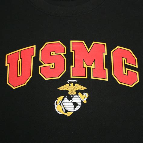 Usmc Sweatshirts Usmc Arch Ega Hoodie In Black Marines Gear