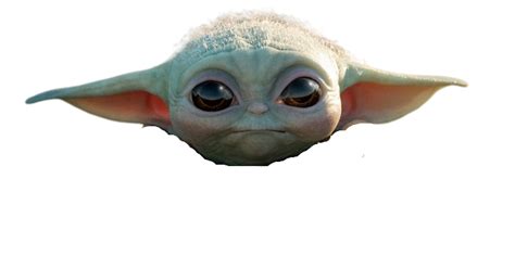 Baby Yoda Head Blank Template Imgflip