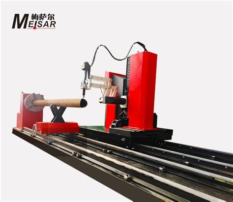 Automatic Stainless Steel Round Pipe Cutter 1000w Cnc Fiber Laser Metal