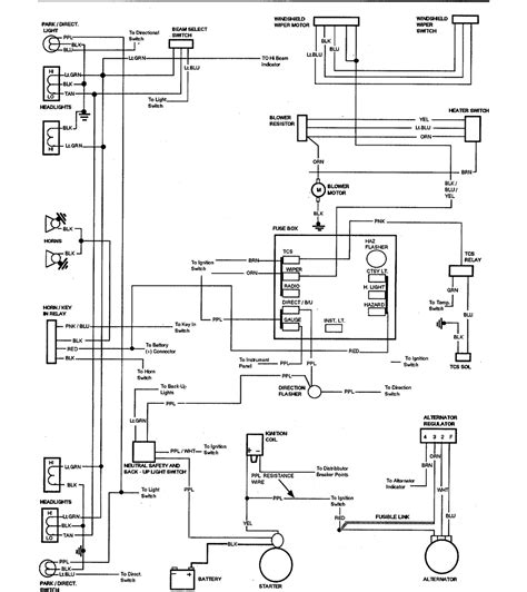 1972 El Camino Engine Wiring Diagram