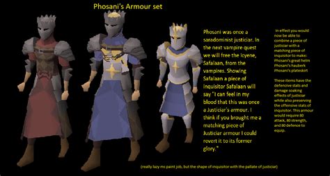 Phosanis Armour Set A Proposal To Buff Justiciar And Inquisitor With