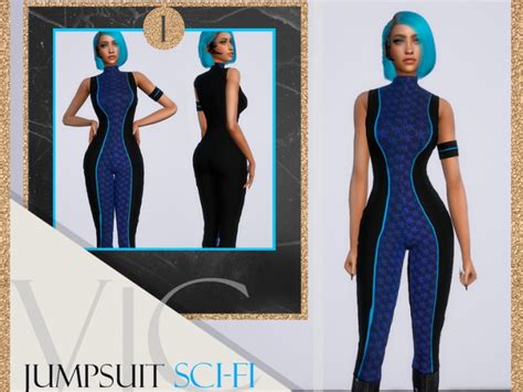 Jumpsuit Apocalypse Sci Fi By Viy Sims At Tsr Sims 4 Updates