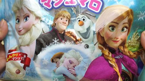 Disney Frozen Candy Elsa Anna And Olaf Marshmallow Youtube