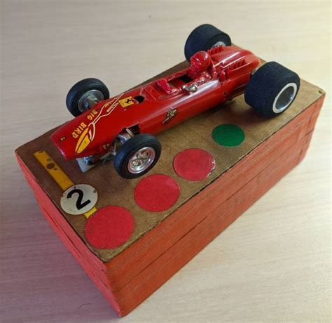 Monogram Ferrari 158 Formula 1 Slot Car With Box Vintage Etsy