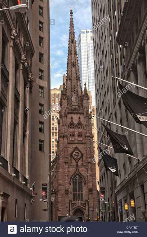 Maybe you would like to learn more about one of these? Trinity church at 79 Broadway near Wall Street in ...