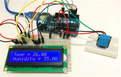 Humidity And Temperature Measurement Using Arduino Arduino Maker Pro