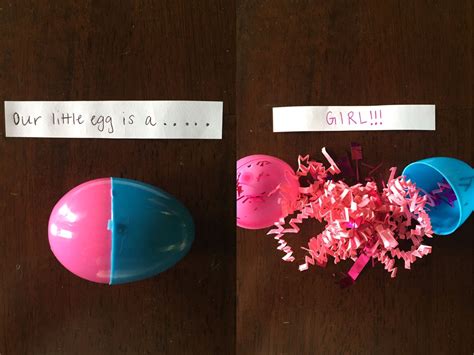 Easter themed gender reveal :) | Easter themed gender reveal, Easter gender reveal party, Baby ...
