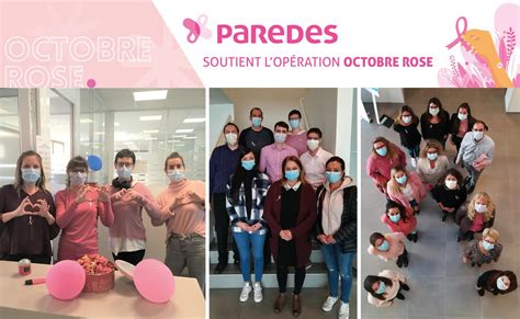 Octobre Rose Solidaire Groupe Paredes