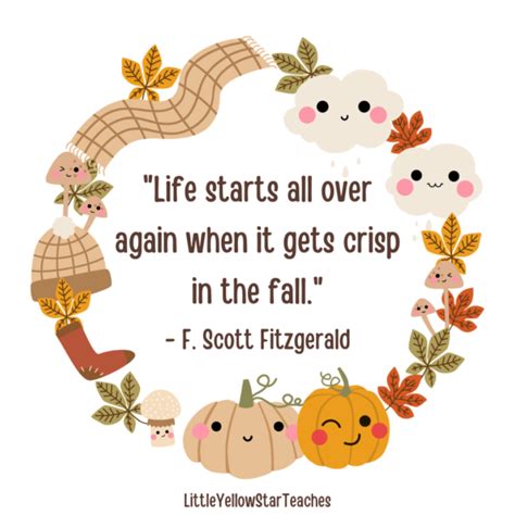 11 Fall Quotes For Kids Littleyellowstar