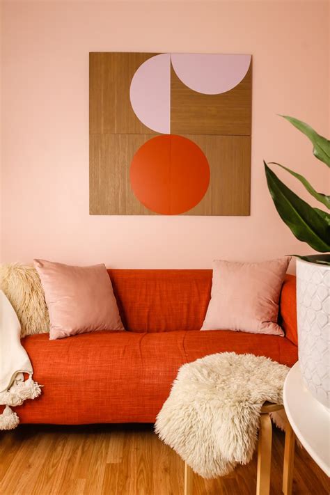 Pink And Orange Room Inspo Pink Living Room Walls Living Room Orange