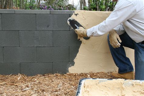 Dry Stack Concrete Block Retaining Wall Jegnagne