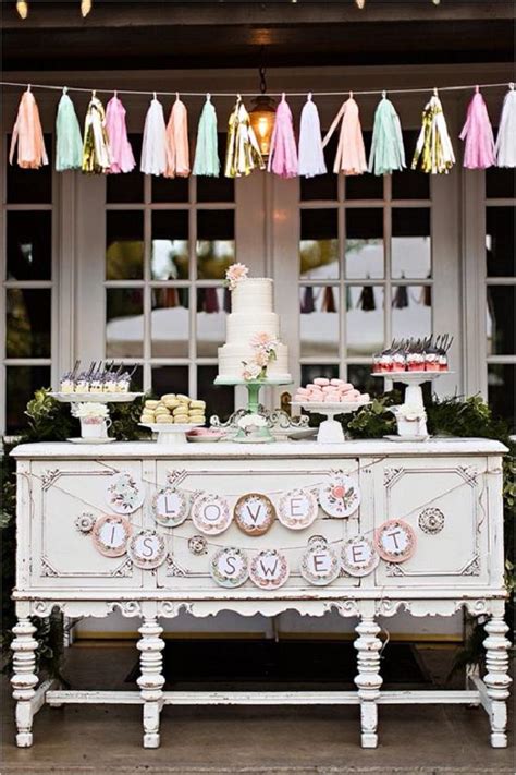 27 Amazing Wedding Cake Display And Dessert Table Ideas