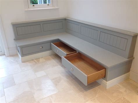 Tom Howley Bench Seat With Storage Draws Bench Seating Kitchen
