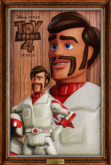 Duke Caboom Toy Story 4 Tribute Poster Mutant101 Posterspy