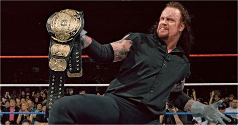 The Undertaker Every Wwe World Title Reign Ranked