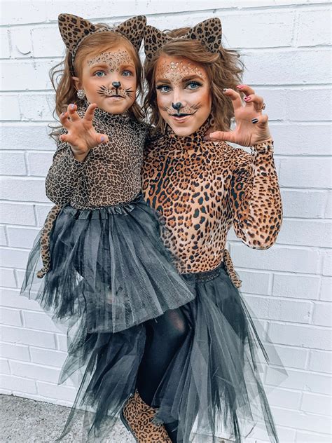 Mommy And Me Halloween Costume Ideas Diy Leopard Costumes Something Delightful By Rachel M