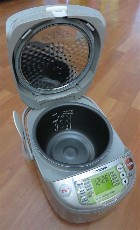 Review Zojirushi Induction Heat Rice Cooker Tasty Island