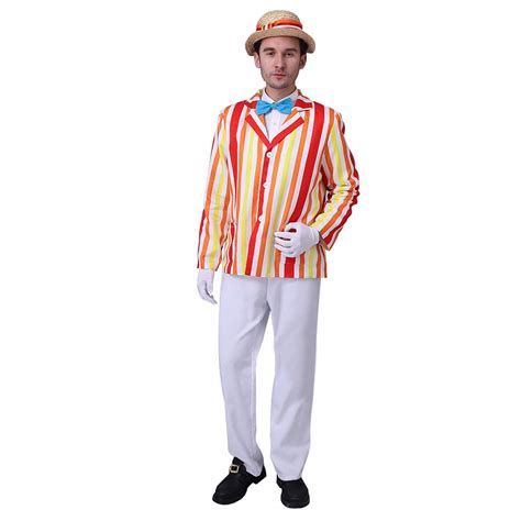 buy cosplaydiy men s costume uniform for mary poppins bert cosplay online at desertcartuae
