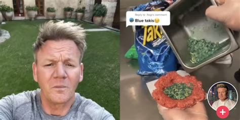 Gordon Ramsay Roasted Someone On TikTok Who Made A Burger Covered In