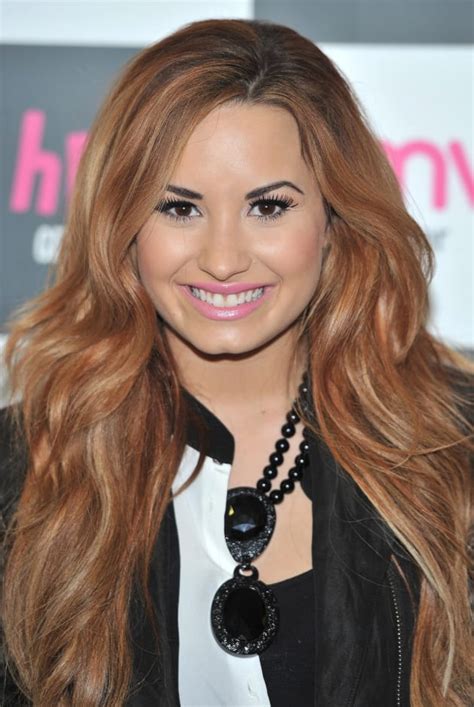 Demi Lovato With Red Hair The Hollywood Gossip