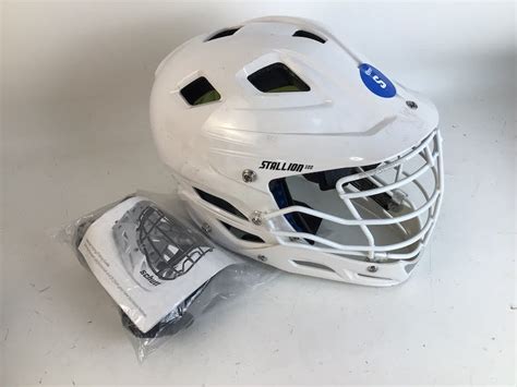 Used Schutt Stallion 100 Youth Small Lacrosse Helmet Sm Lacrosse