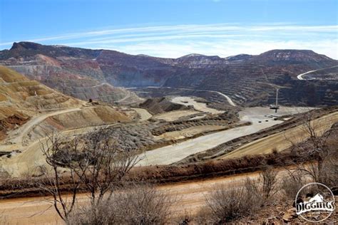 Chino Mine Santa Rita Del Cobre New Mexico Copper And Open Pit Mining