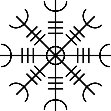 Ægishjalmur Germanic Symbols Germanic Symbols English News