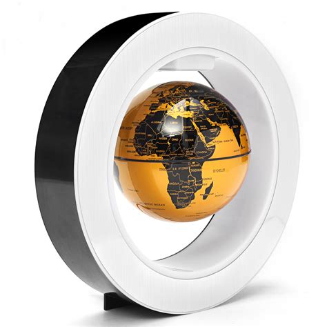 4 Inch Magnetic Levitation Floating Globe Led Light Self Rotating World
