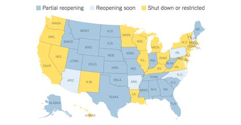 See Which States Are Reopening And Which Are Still Shut Down The New