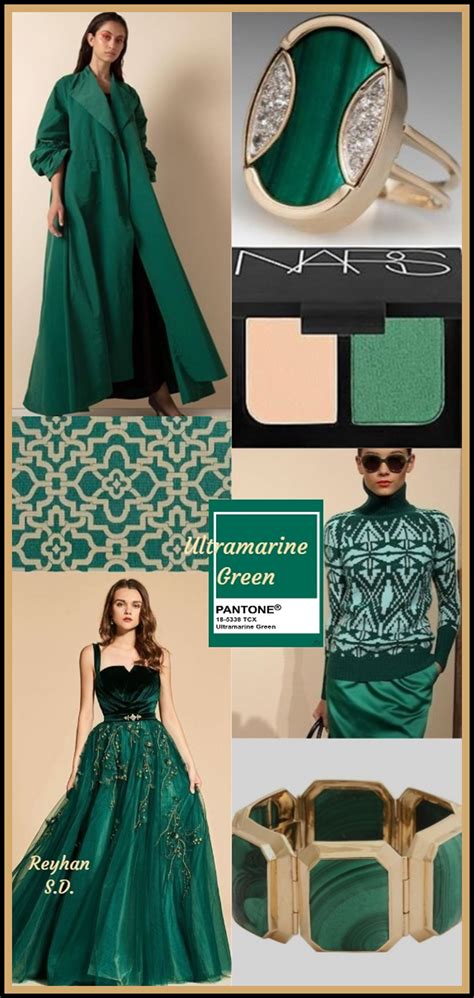 Ultramarine Green Pantone Aw2020 2021 Nyfw Color By Reyhan Sd