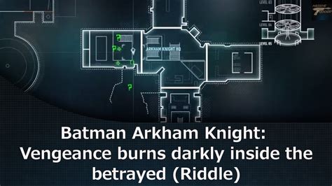A psychotic killer who caught the fear bug, the fruits of his research: 1080p Images: Batman Arkham Knight Arkham Knight Hq Riddles