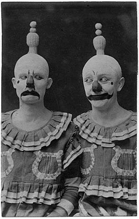 Creepy Vintage Halloween 34 Old Photos Of Clowns You Might Not Want To