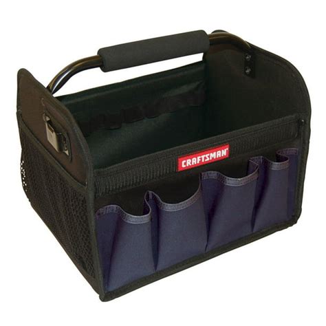 Craftsman Tool Tote Toolbox 12 In Storage Organizer Chest Box Blue