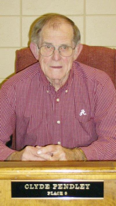 Former Berry Councilman Clyde Pendley Passes Away The Times Record