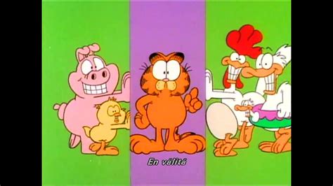 Garfield And Friends Intro 1 Finnish Subtitles Youtube