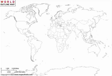 World Map Outline Pdf Download