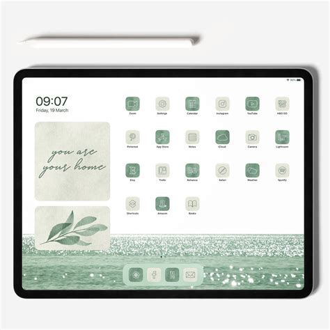 Ios 14 wallpaper ideas ipad. iPad Desktop Icons, iPad App Icons, Boho iOS 14 Icon Pack ...