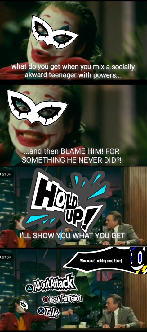Am I Late With The Joker Memes Persona5