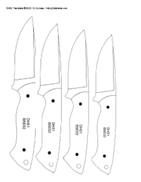 Supplemental video for fcs knife templates 1, 2 and 3. DIY Knifemaker's Info Center: Knife Patterns III