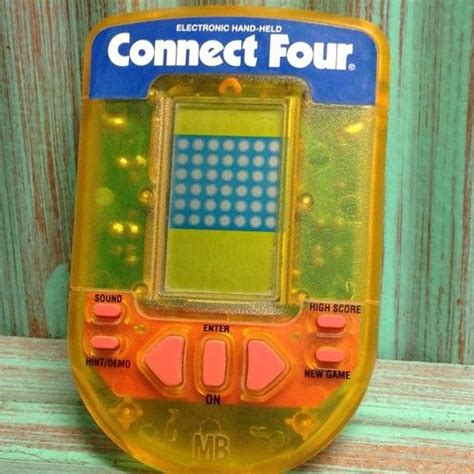 Electronic Handheld Game Connect Four 4 Pocket Travel Adult Kids Hand