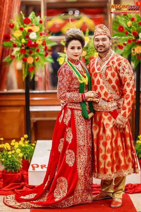 Nepali Wedding Costume Wedding Costumes Wedding Outfit Wedding Diary