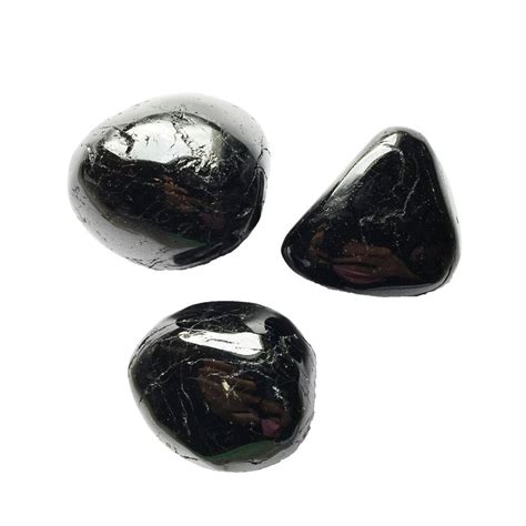 Black Tourmaline Tumbled Stone Minerals Kingdoms