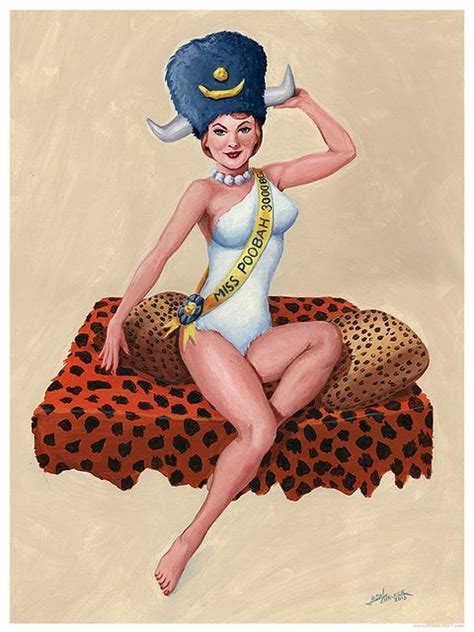 Wilma Flintstone Pin Up By Manly Art Pop Pinterest Wilma