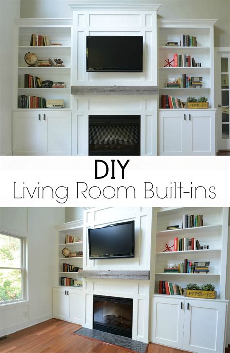 Although family and living room additions do not offer a high return on investment, they are still well worth the time, money and effort. DIY living room built-ins. Check out the before and afters ...