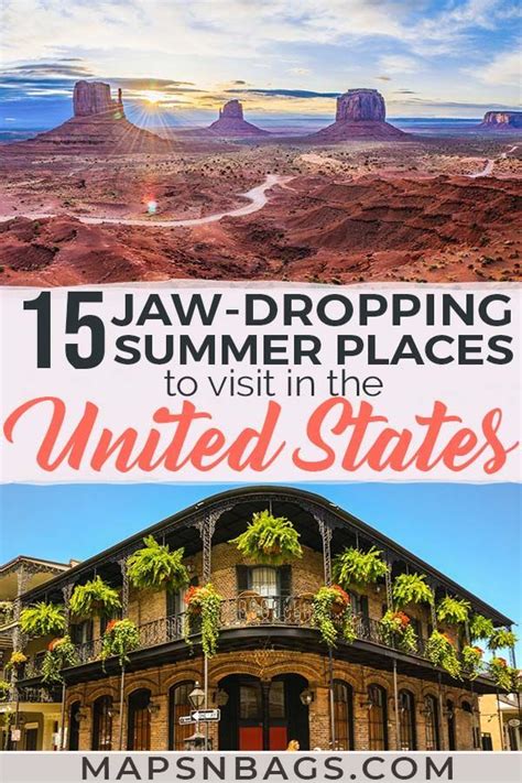 Best Summer Vacations In The Usa Roaming The Usa Summer Vacation