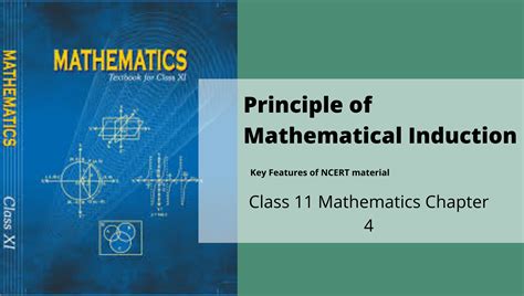 Principle of Mathematical Induction:Class 11 Maths NCERT ...