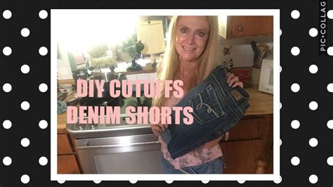 Diy Cutoff Denim Shorts Youtube
