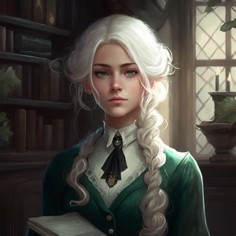 Slytherin Girl By Me Game Character Design Fantasy Character Design