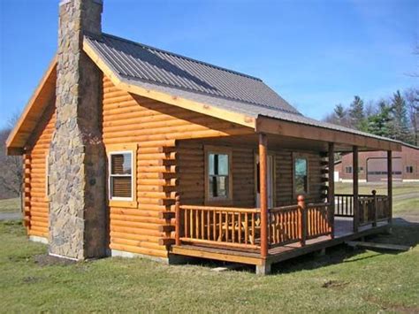Small Cabin Homes With Lofts The Union Hill Log Cabin 800 Square