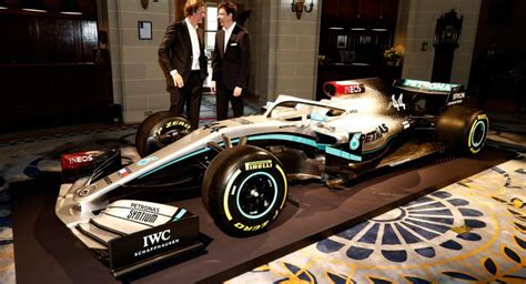 Mercedes Amg Petronas Unveils 2020 F1 Livery Using 2019 Car Carscoops